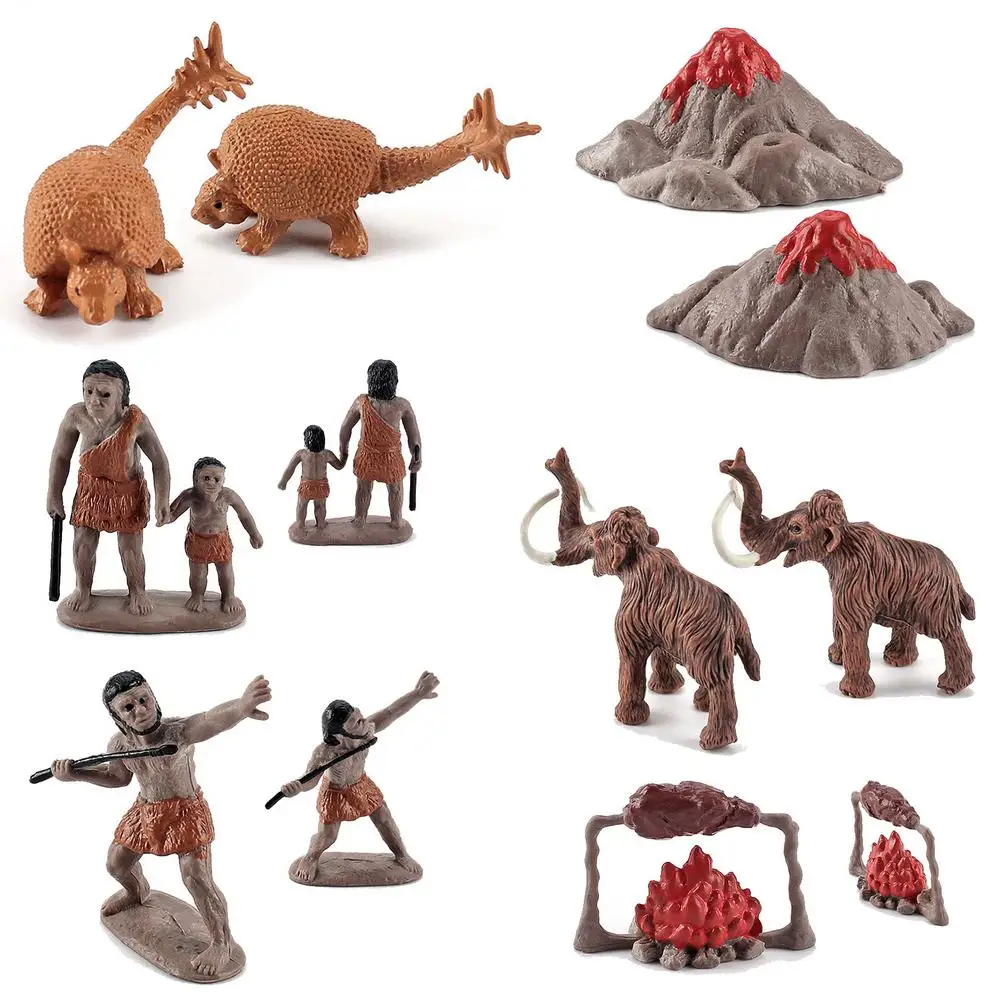 

Simulation Animal Human EvolutionOf Man Primitive Human Model Figures Toy Collection Dolls Action Figures Teaching Material Toy