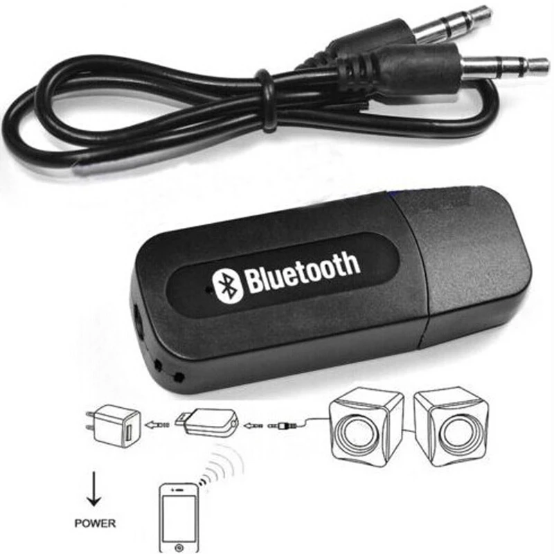 3,5 мм беспроводной USB Bluetooth стерео музыкальная Колонка приемник адаптер ключ