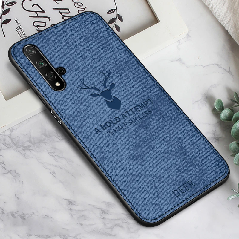 Чехол для Huawei Honor 9 Lite 9A 9X 9C 9S 10 10i 20 20S 30 30s V30 Pro 20e Мягкая силиконовая рамка с оленем