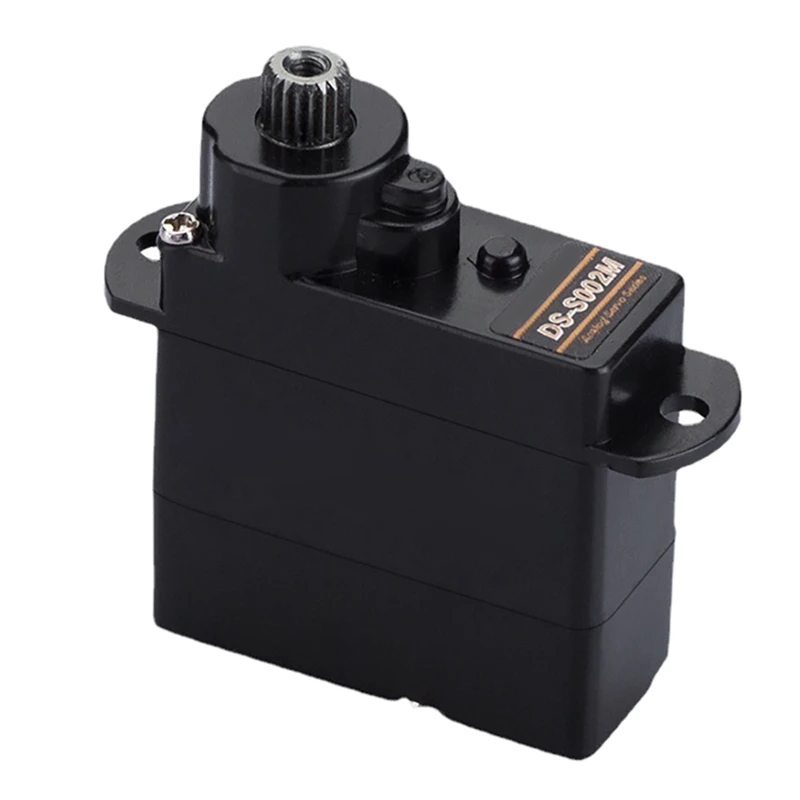 

Metal Gear Digital Steering Servo 4.3G Waterproof Servo with Gears for RC Car Helicopter Boat Airplane Parts A