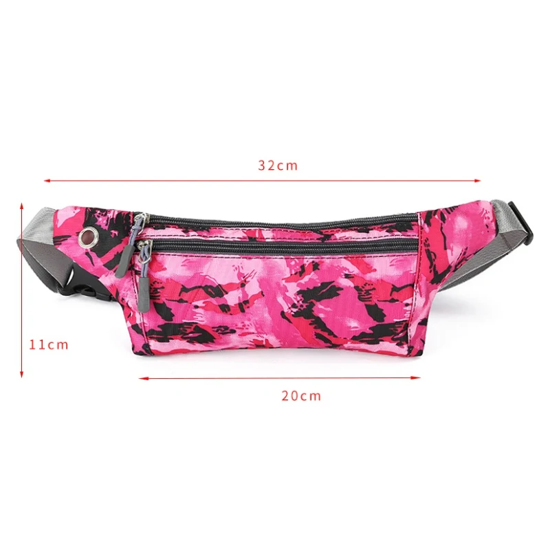 

Unisex Waist Bag Running Belt Pouch Waterproof Mobile Phone Holder Fanny Pack Lightweight Camping Hiking Waist Pack Purse