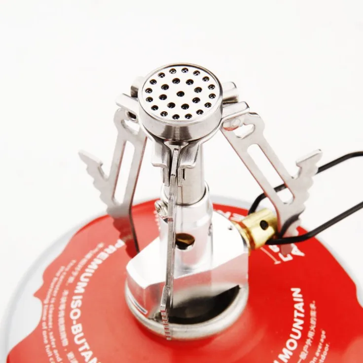 APG Outdoor Windproof Gas Stove Portable Mini Camping Cooking Equipment Travel Tuorism Cooker Accessories | Спорт и развлечения