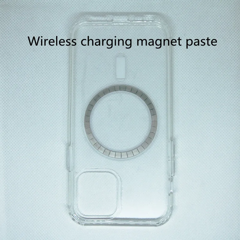

1 2Pcs Magnet Sticker Wireless Charging Magnetic For iPhone 11 12 Pro Max Mini XS XR Mobile Phone Back Cover Strong Magnet
