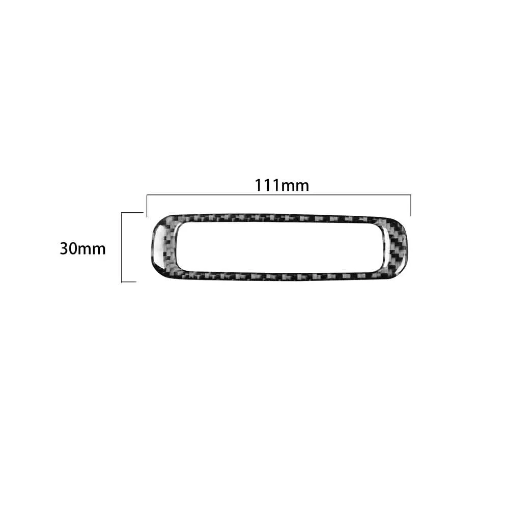 1pc Carbon Fiber Skylight Handle Decorative Trim Cover For Honda Civic 8th 06-11 | Автомобили и мотоциклы