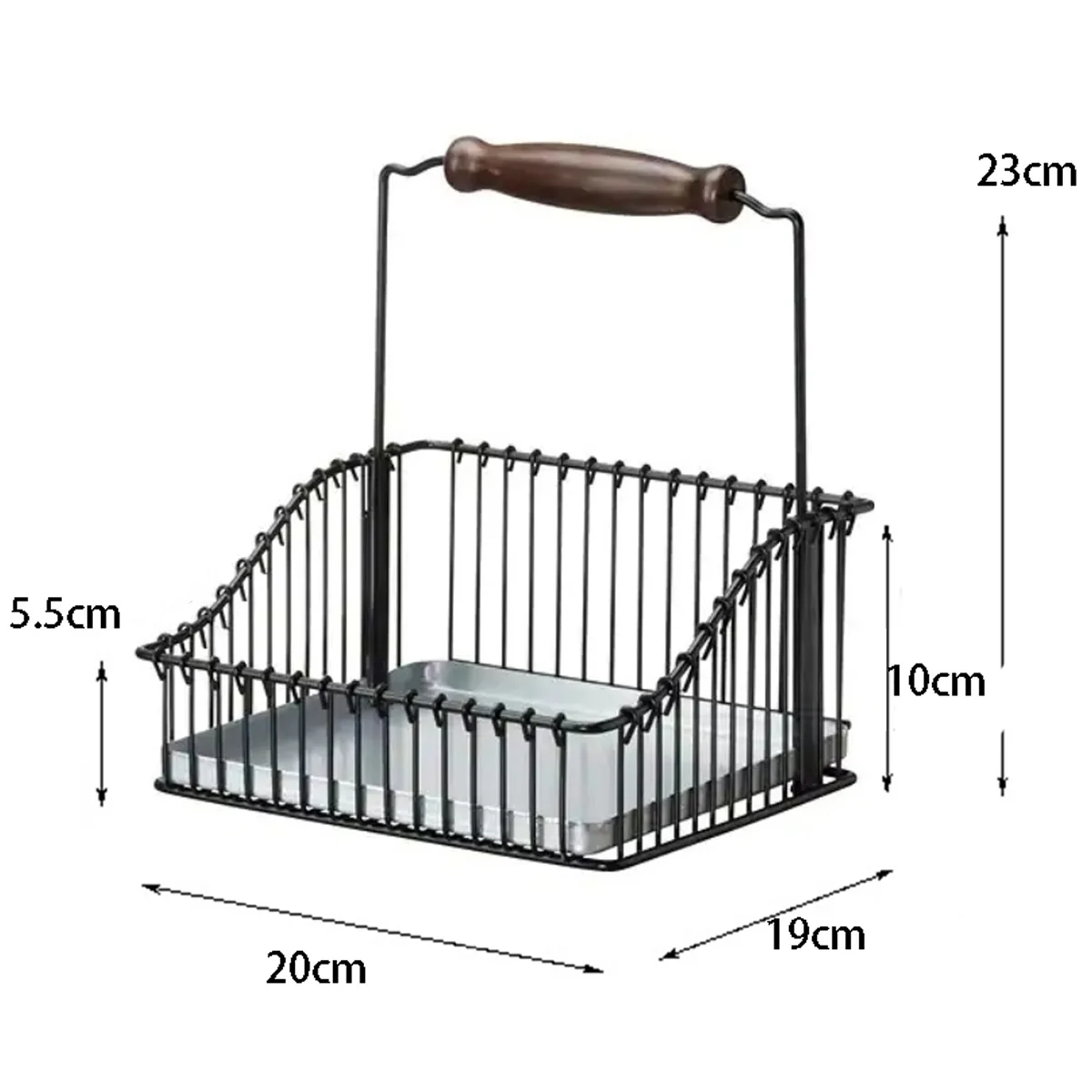 

Nordic Style Steel Storage Bin Under Shelf Wire Rack Cabinet Basket Kitchen Organizer Cupboard Home Supplies Organizer Basket