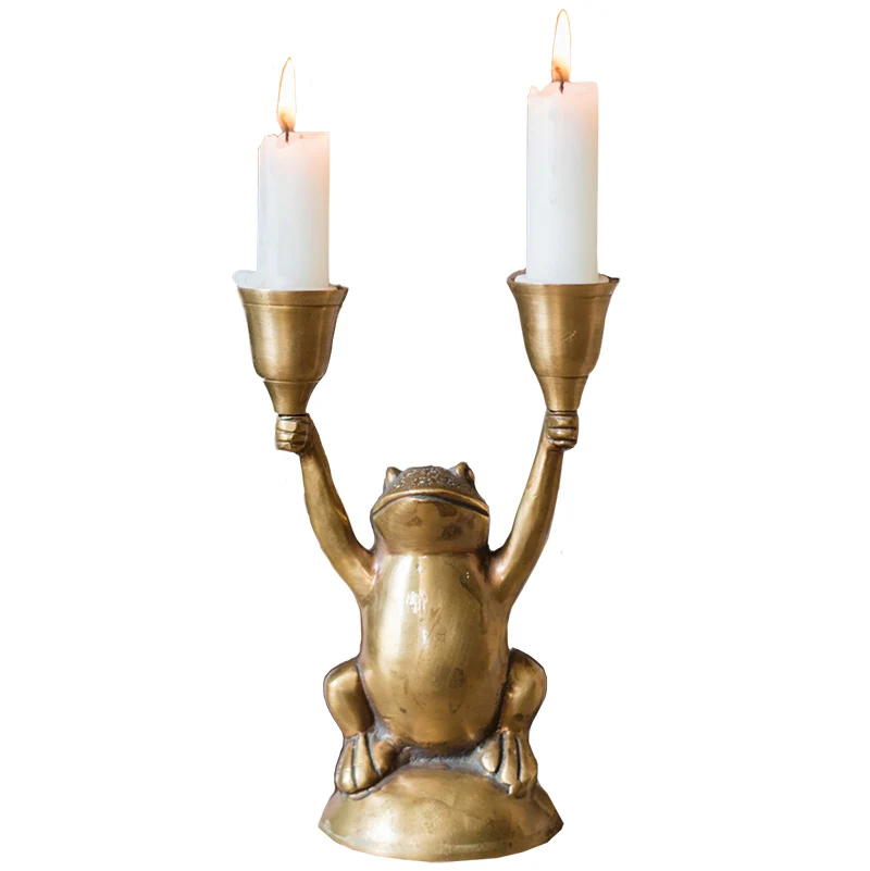 Индийская подставка для свечей винтажный Латунный Подсвечник Ручной работы с