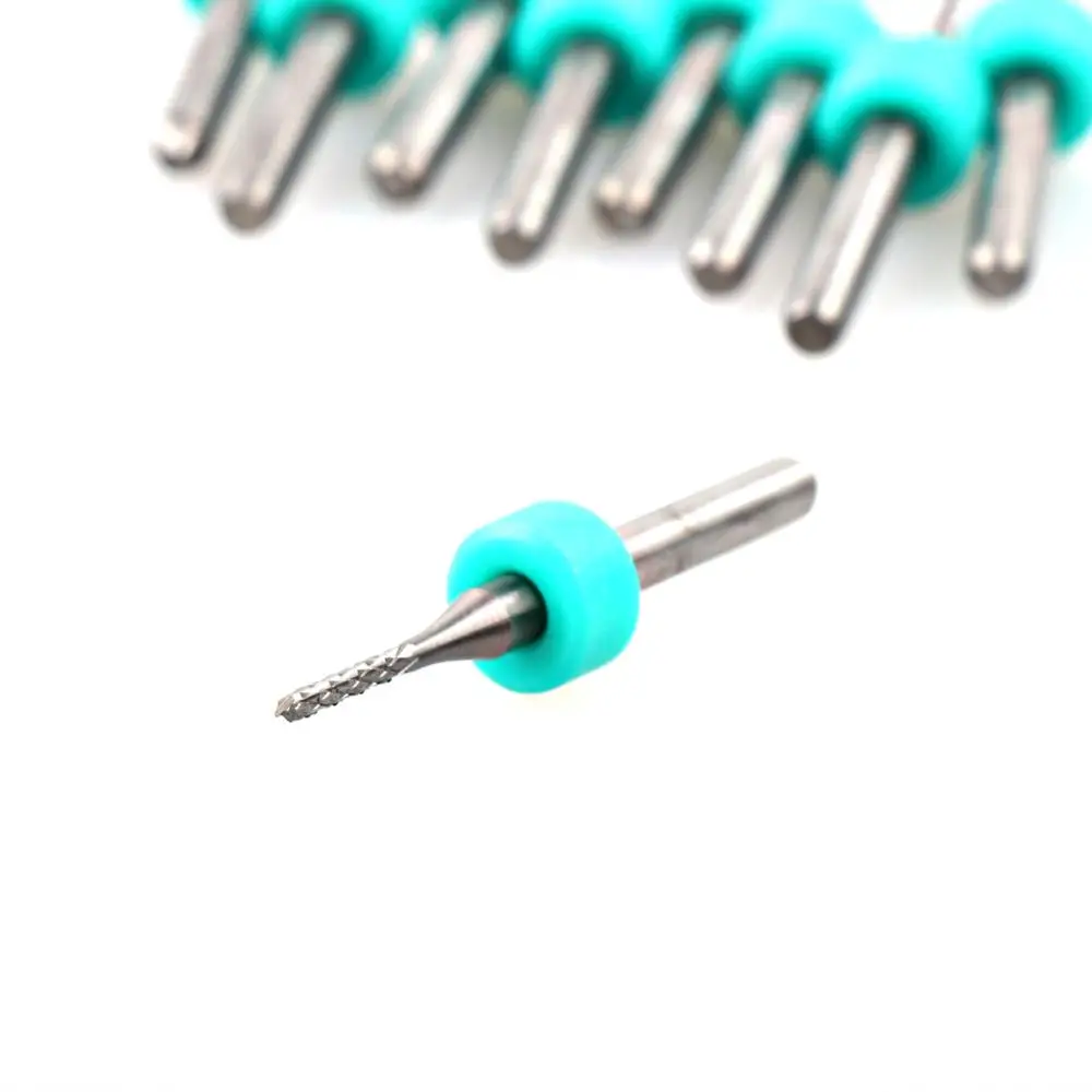 

10pcs Micro Drills Set Pcb Cnc Press Fits Dremel Bits Micro Drill Bits CNC PCB Dremel Drill Bits 1.3mm
