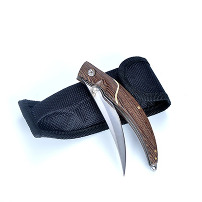 Karambit итальянский стилет мафия Тактический Складной нож 440C зеркальное лезвие
