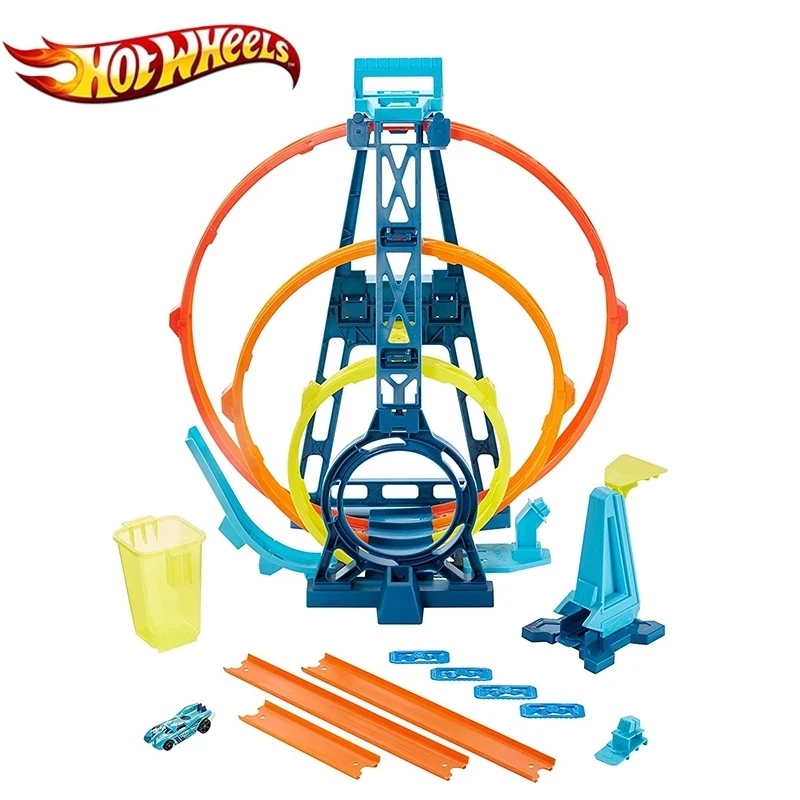 Гоночный туннель Hot Wheels The Cobra возбужденный автомобиль гонки приключения