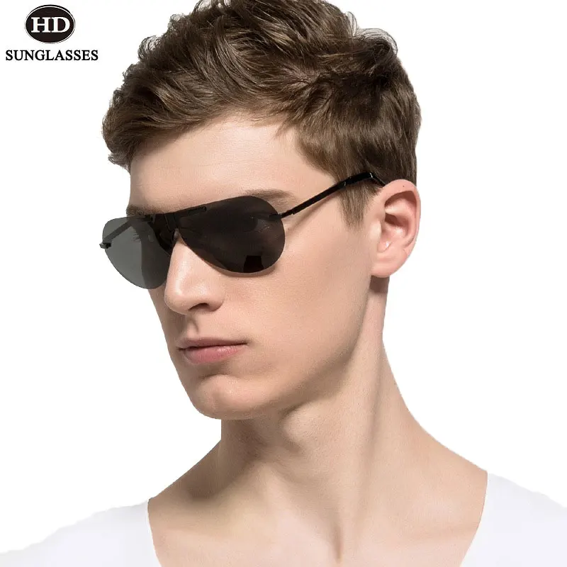 HDclear поляризационные солнцезащитные очки для мужчин рыбацкие вождения