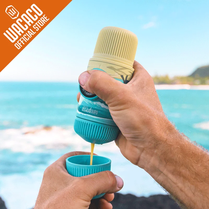 Портативная кофеварка для эспрессо Wacaco Nanopresso 18 бар под давлением с ручным