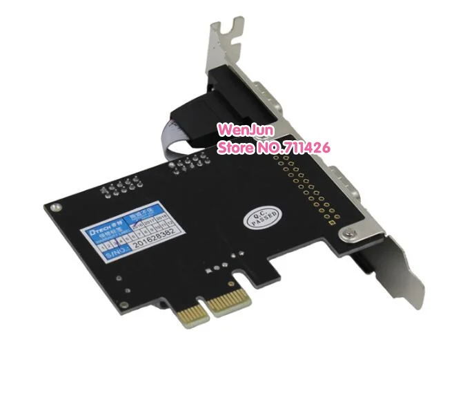 PCI-e PCI Epxress  DB9     2  RS232   WCH382L