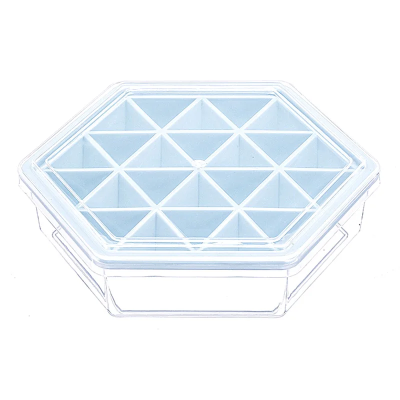 Blue PP Ices Moule glace силиконовая форма для кубиков лоток Модель льда Ices желе мейкер плесень матовый корпус и крышка кухня MK - Цвет: Blue