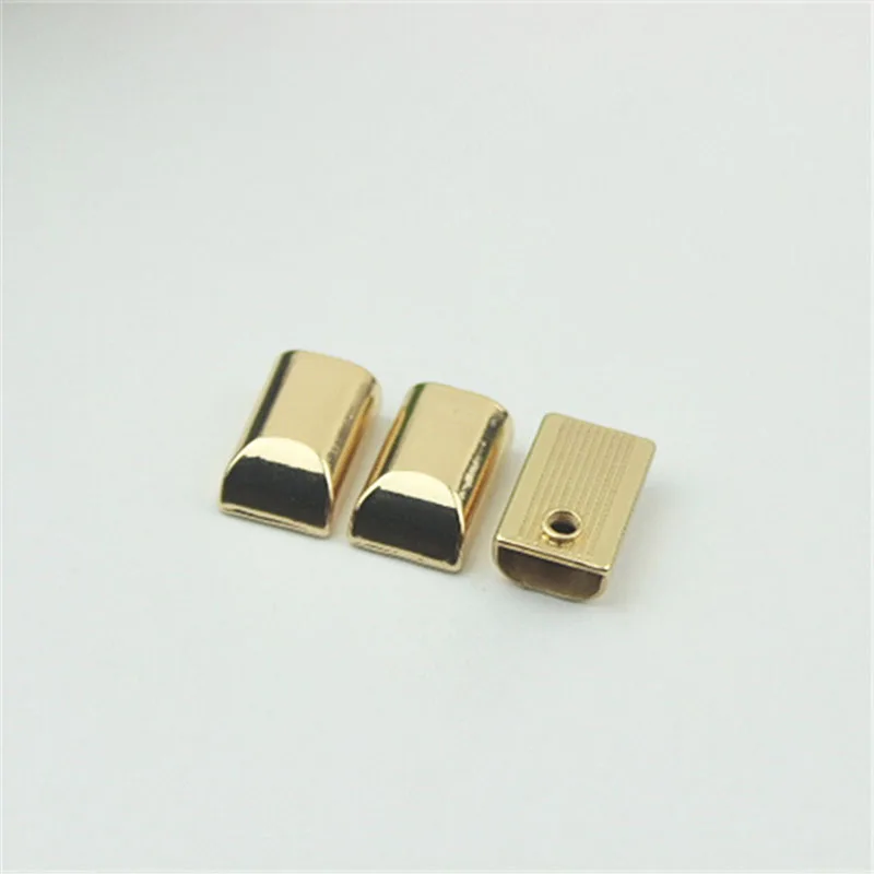 100Pcs Metal Open End Closed End Zipper Stopper Zip Stop Lock Tail Plug for Leather Bag Handbag Purse Garment Repair with Screw