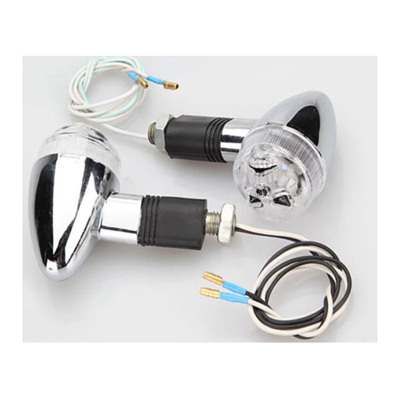 2 шт. черные глаза череп голова скелета мотоциклетные указатели поворота для Yamaha