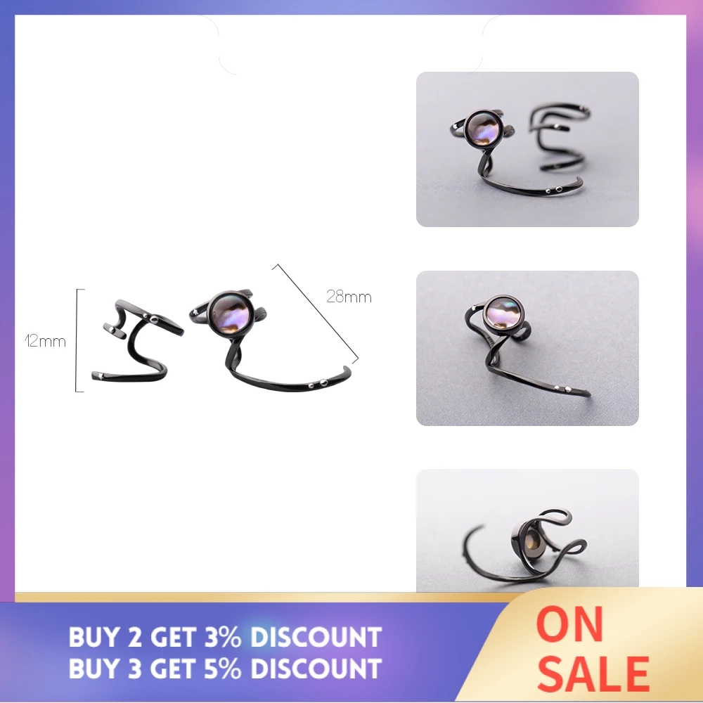 Серьги клипсы женские из серебра 925 пробы с кристаллами|Серьги-клипсы| |