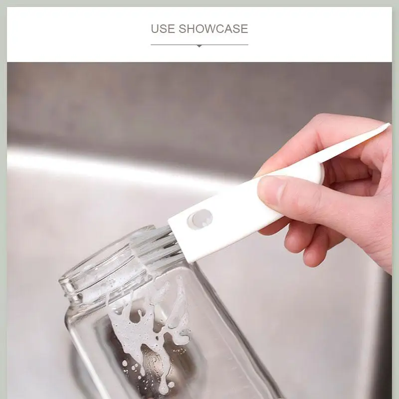 Щетка вращающаяся для чистки стаканов 3 в 1 многофункциональная щетка крышек