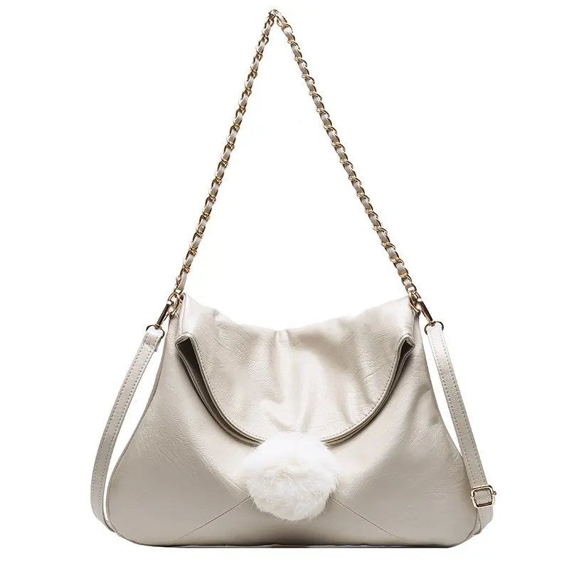 

Luxury ladies casual handbag designer leather trend shoulder bag fashion shoulder handbag lady messenger bag big shopping bag