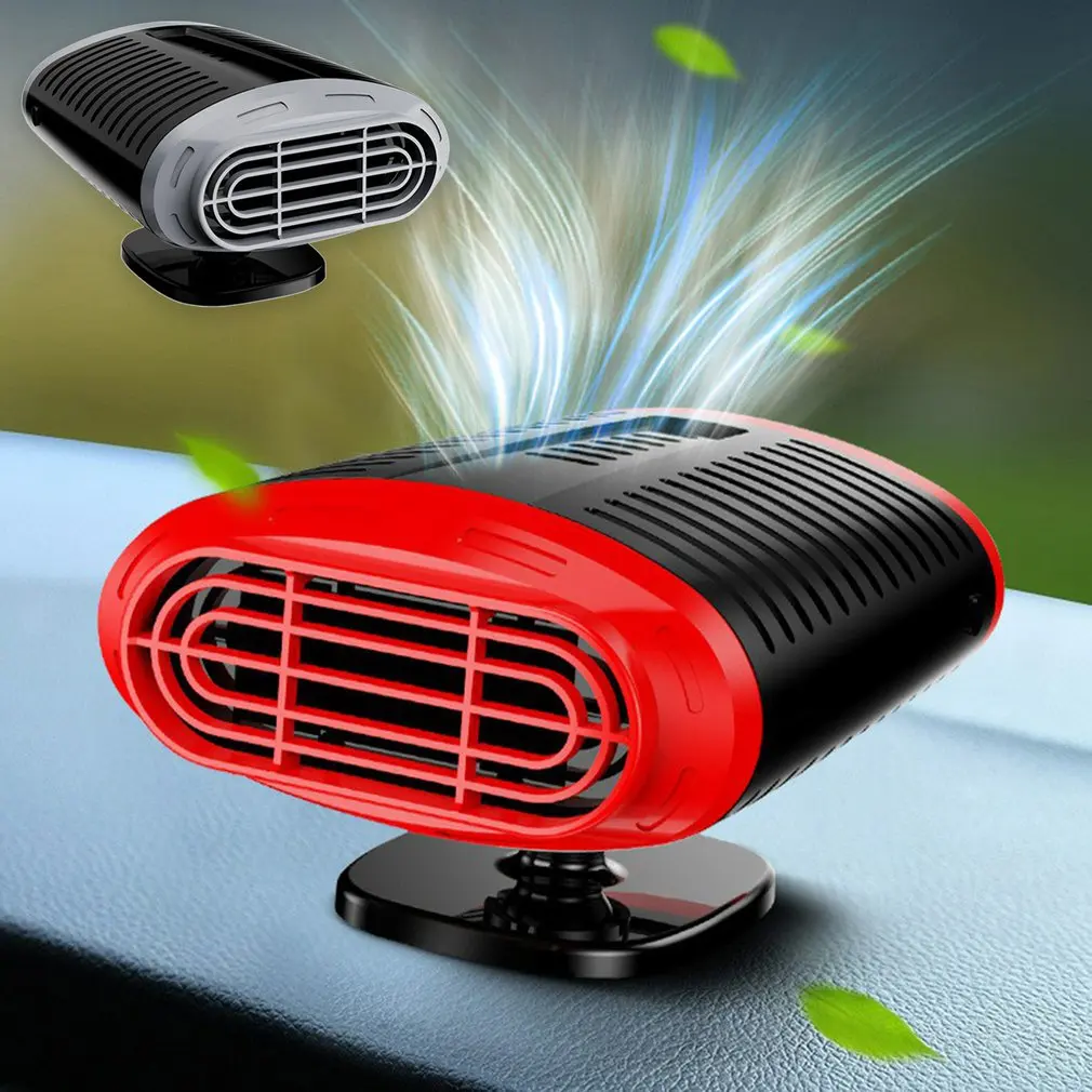 

2 In 1 Winter Car Heater Summer Fan Universal 12V24V Car Interior Heating Cooling Accessories Fan Heater Window Mist Remover