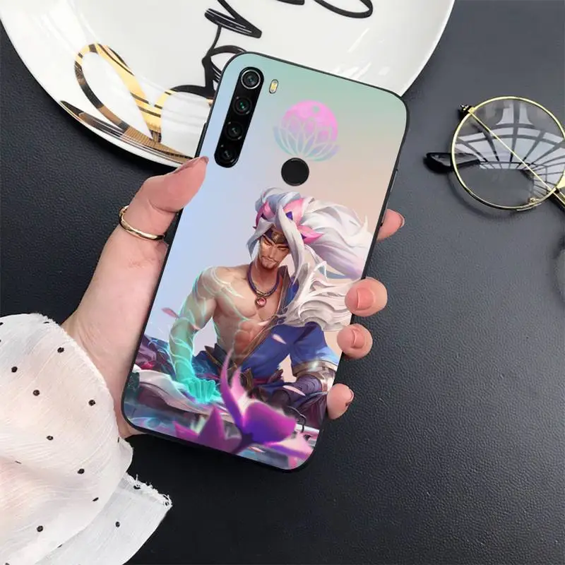 

anime cartoon game Yasuo Phone Cases For Xiaomi Redmi 7 8 9t a3Pro 9se k20 mi8 max3 lite 9 note 9s 10 pro