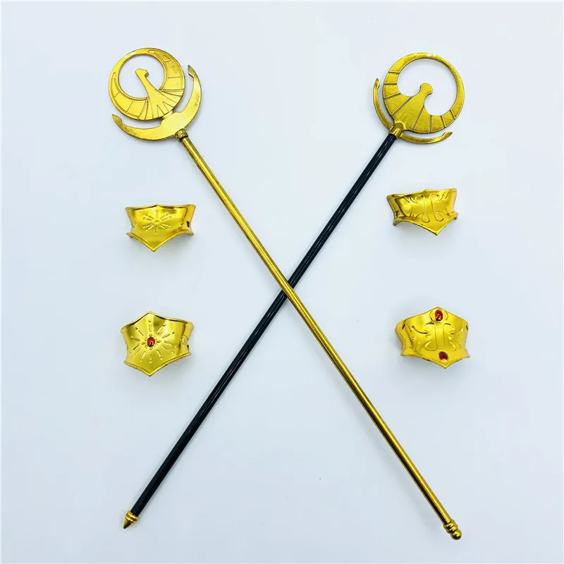 KING модель Saint Seiya Myth Cloth Athena Saori Kido Wand Staves Parts Only металлические аксессуары экшн