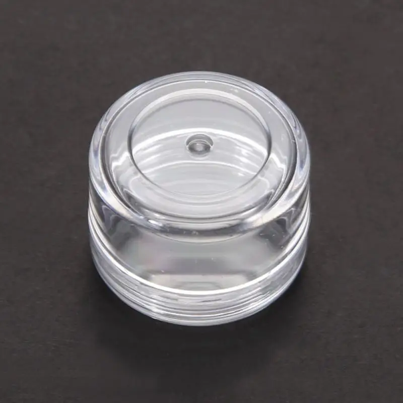 Прозрачная пластиковая Косметическая пустая коробка 10 шт. банка для макияжа