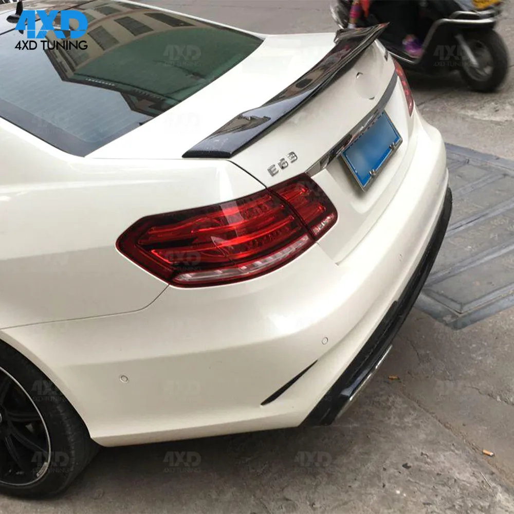 Спойлер из углеродного волокна W212 стиль Renntech для Mercedes E63 amg E класс спойлер заднего