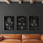 Набор из 3 запатентованных постеров для теннисных ракеток