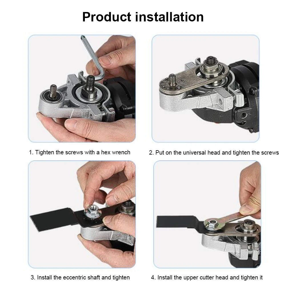

Cutting Aluminum Quick Change Sanding Angle Grinder Accessories Oscillating Tool Adapter Kit 100 Type Converter For Metal
