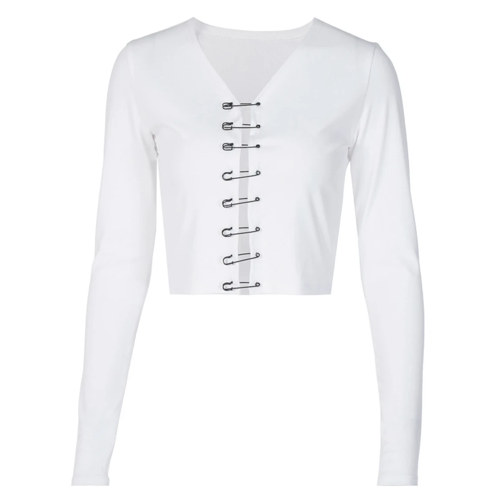 Женская повседневная одежда однотонный Кардиган с длинным рукавом и V образным