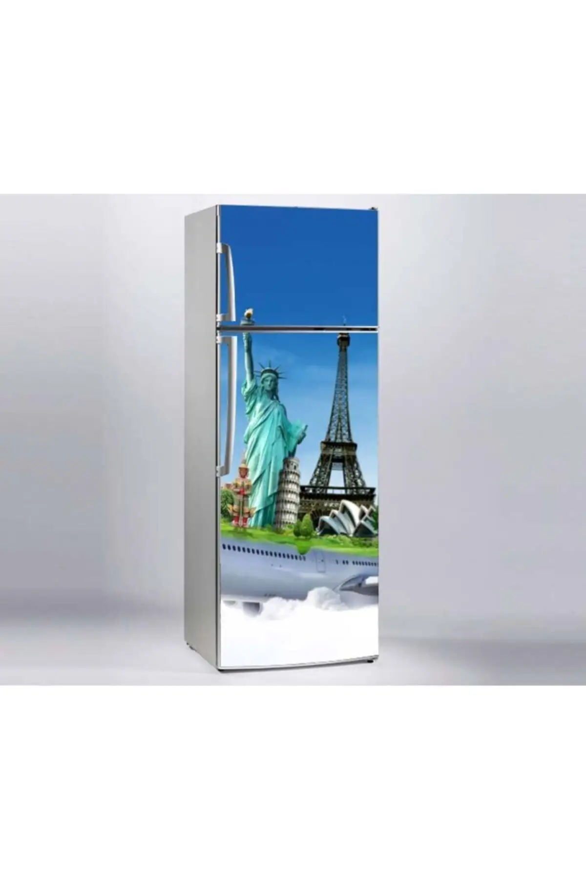 

Refrigerator Sticker America