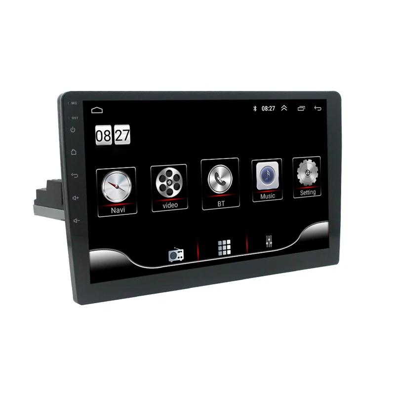 9 дюймов Android 1 1Din HD Пресс Sn 4 ядра автомобиля MP5 плеер Гб + 16 WI FI Bluetooth GPS навигации FM
