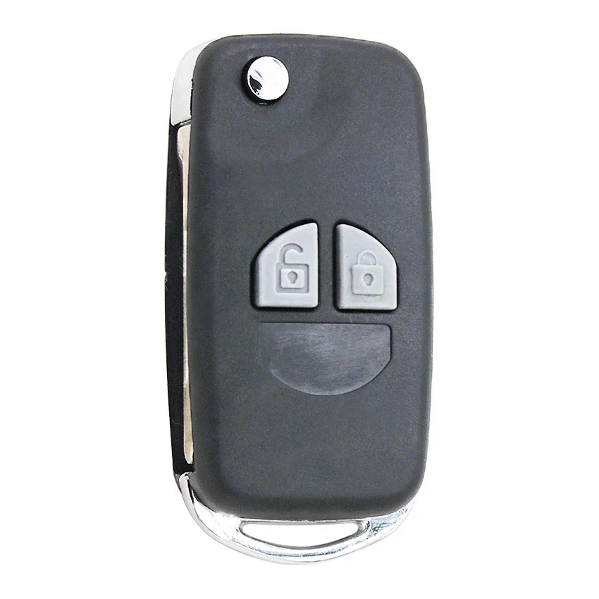 Обновленный чехол с двумя кнопками для выкидного ключа SUZUKI SX4 SWIFT GRAND VITARA ALTO