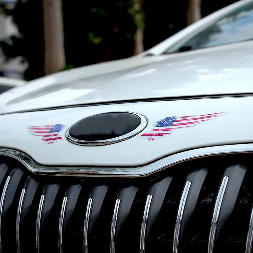 DSYCAR 1 компл. Наклейка на крыло автомобиля кузова Светоотражающая самоклеящаяся