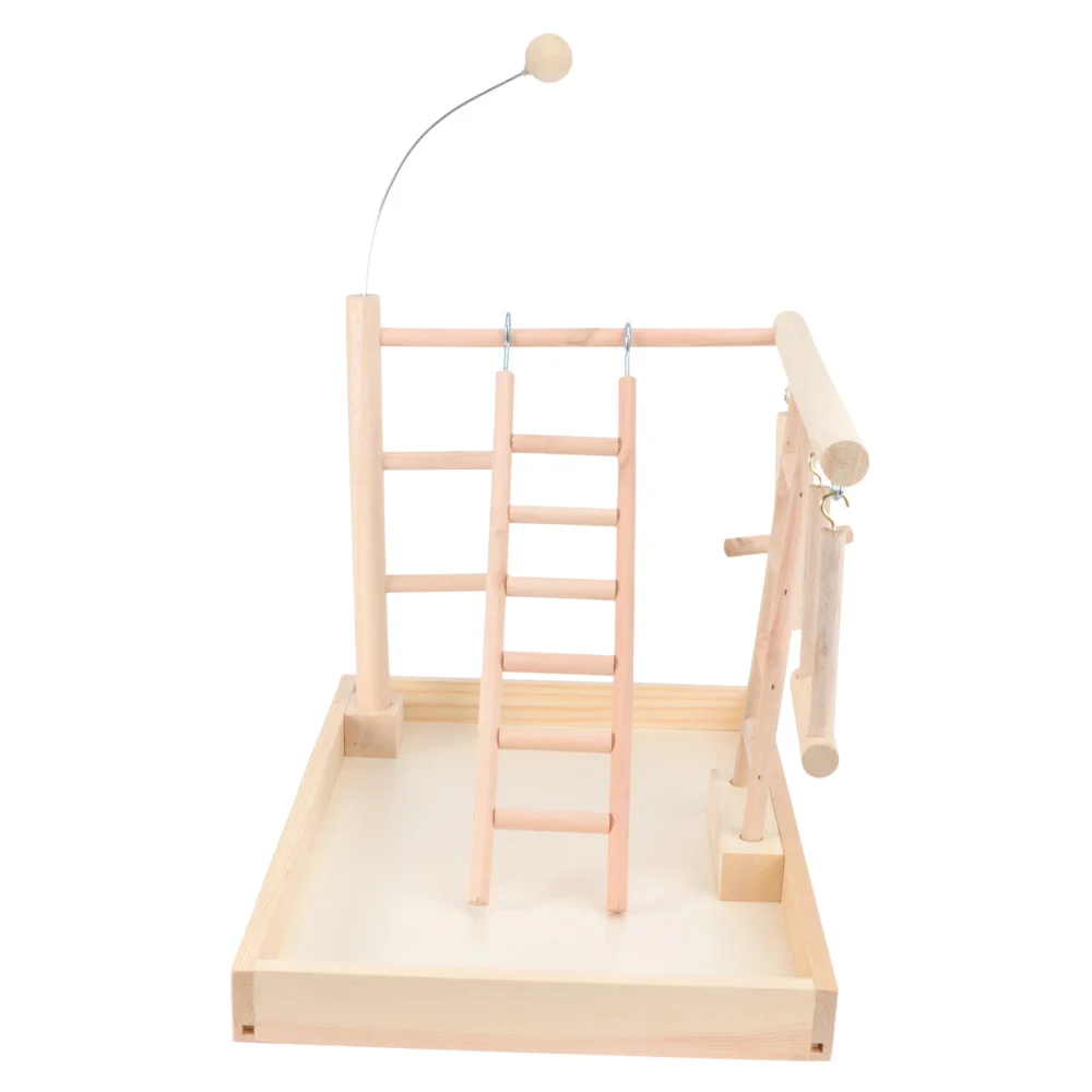 

1Pc Parrot Standing Rack Swing Climbing Ladder Training Racks Parrot Ladder