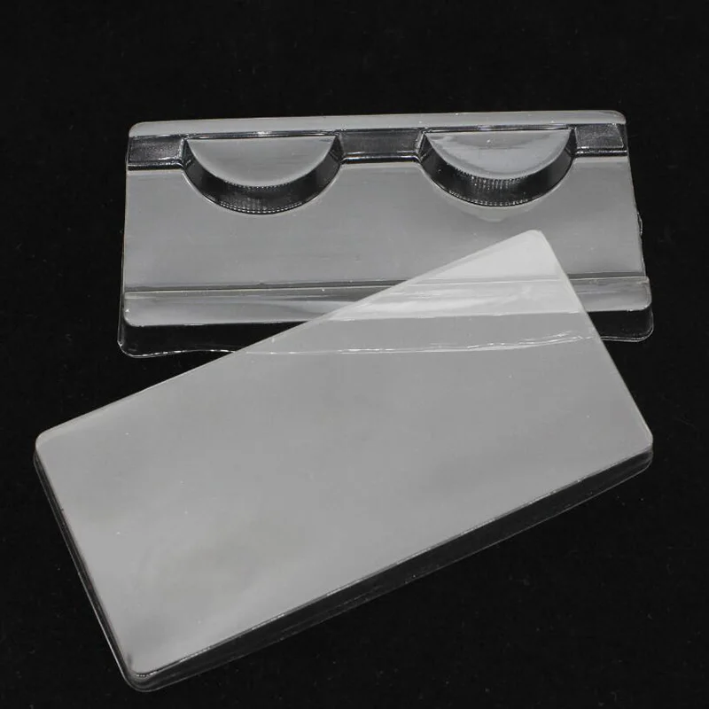 Оптовая продажа 100 искусственных ресниц лотки для 25 мм норковых пластиковая