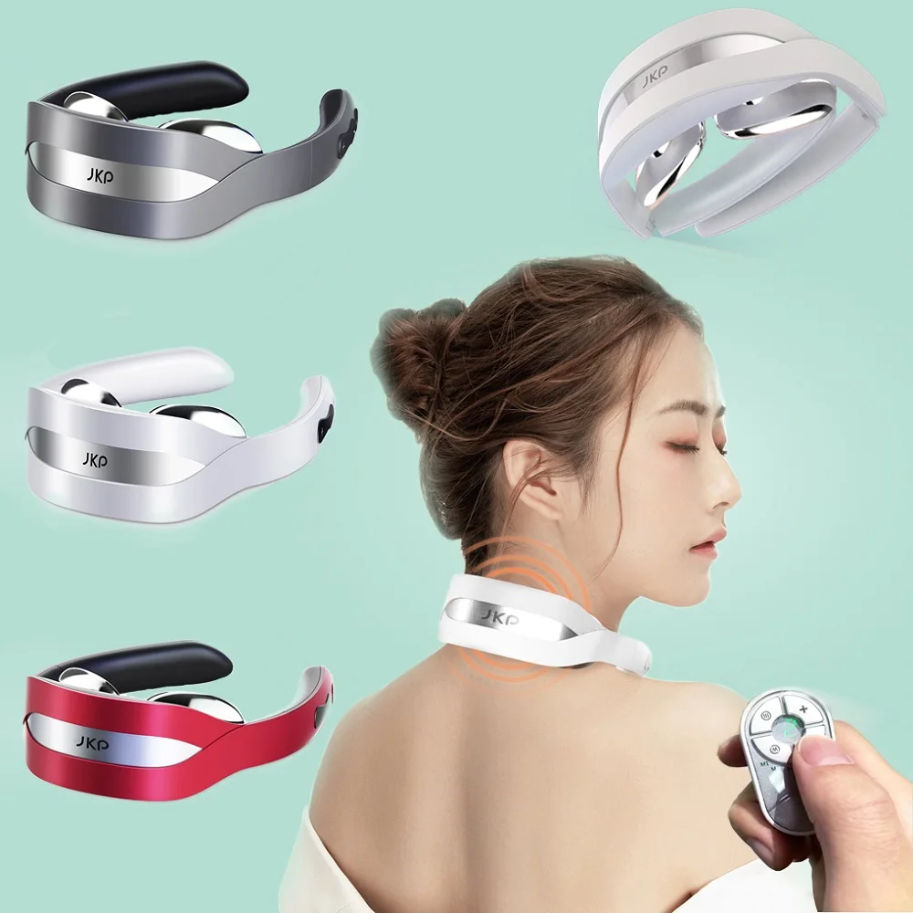 

Electric Neck And Back Pulse Massager Tens Therapy Cervical Vertebra Far-Infrared Relax Physiotherapy Massage Pain Relief Tool