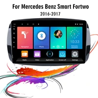 eastereggs 9 2 din car multimedia player android wifi navigation gps autoradio for mercedes benz w453 smart 2015 2017