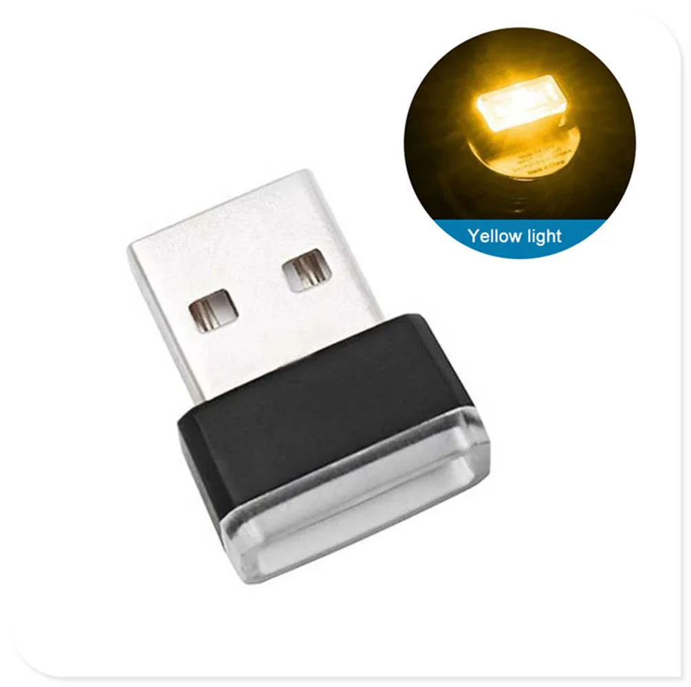 

1pcs Mini LED Car Light USB Atmosphere Lights for Audi A4 A6 A5 A6L A8L A4 Avant Q7 R A3 3-Door I Ah Ah A8 A3