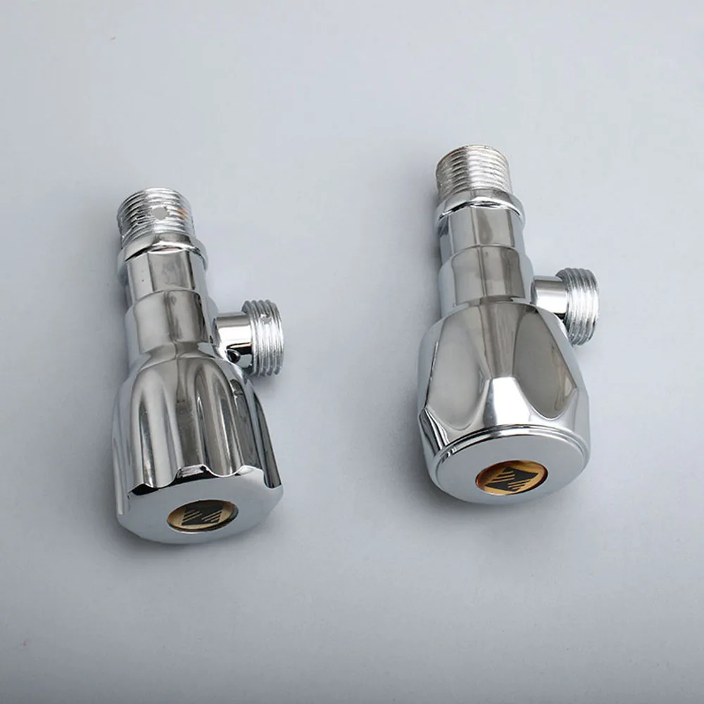 1 шт. гальванический ABS пластиковый угловой клапан шестиугольный Универсальный