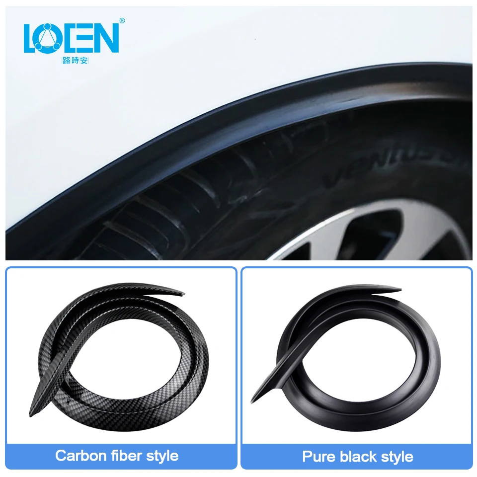 2 шт./лот комплект крыла для автомобиля из углеродного волокна наборы обводки губ