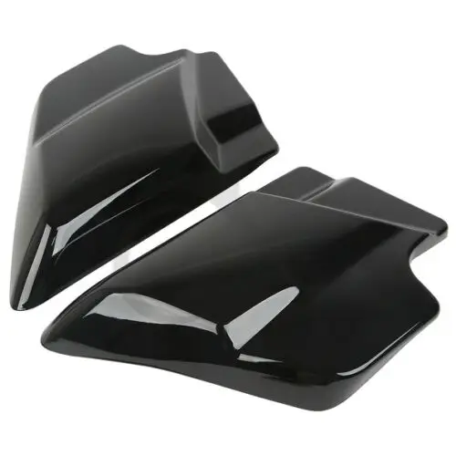 Панель боковой крышки мотоцикла ABS для Harley Touring Road Street Electra Glide Road King FLT FLH 2009 - Цвет: black