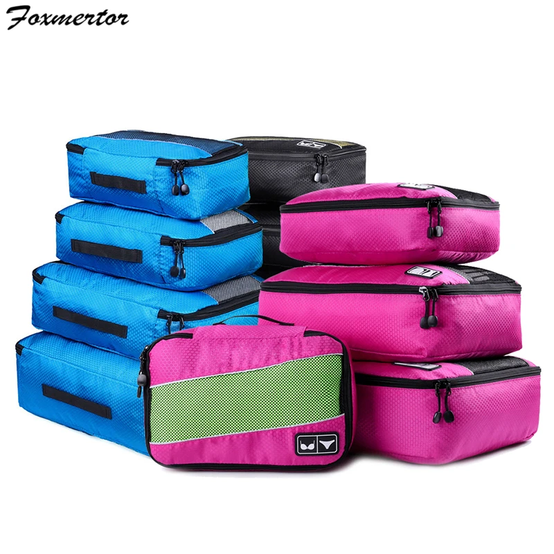 Набор кубиков для упаковки 4 шт. 8 органайзер сумка нейлоновая складная унисекс