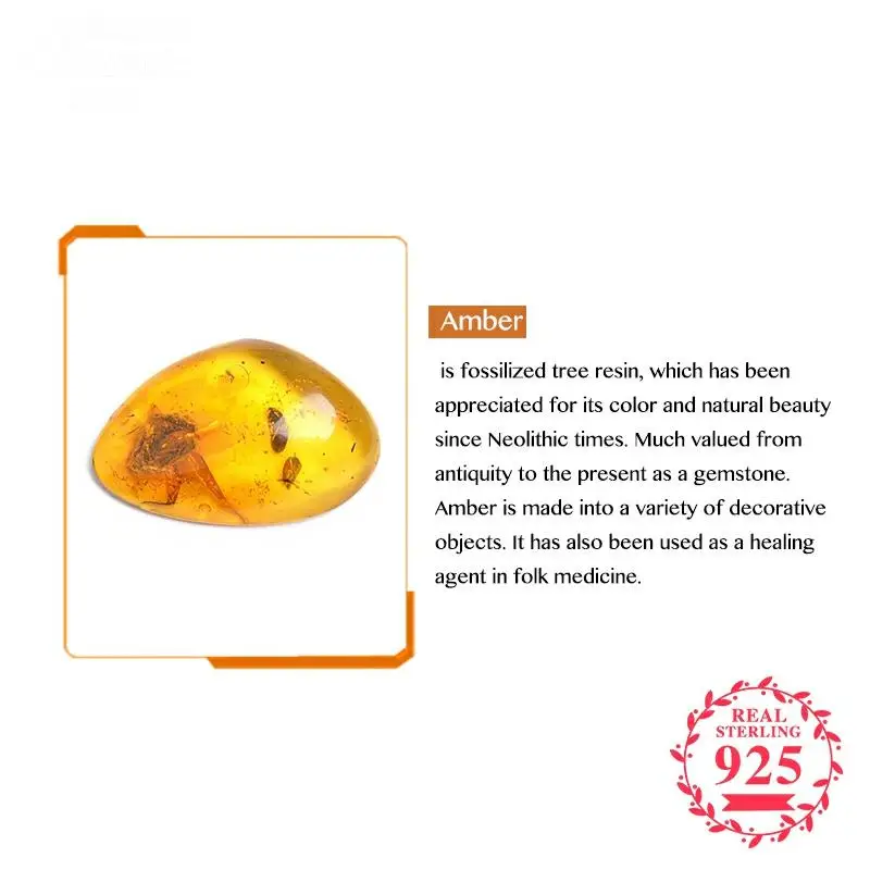 Женское Винтажное кольцо S925 NOT FAKE Israel из серебра 925 пробы с натуральным