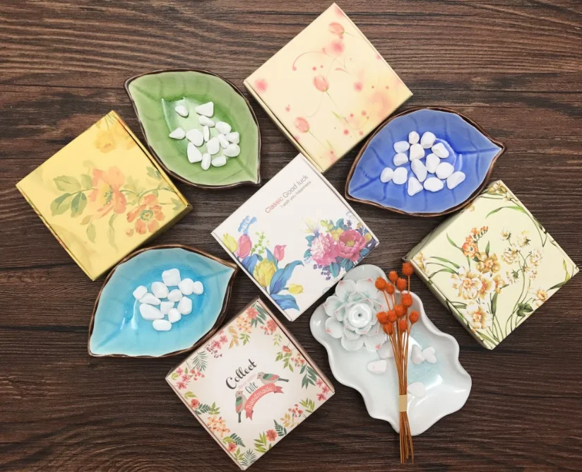 Folding Kraft Paper Box small Gift jewelry Packaging Plaid color Present Cajas de Carton soap package box 10pcs | Дом и сад