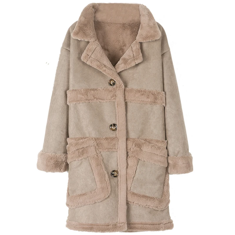 Толстые бархатные зимние женские меховые пальто английская винтажная женская