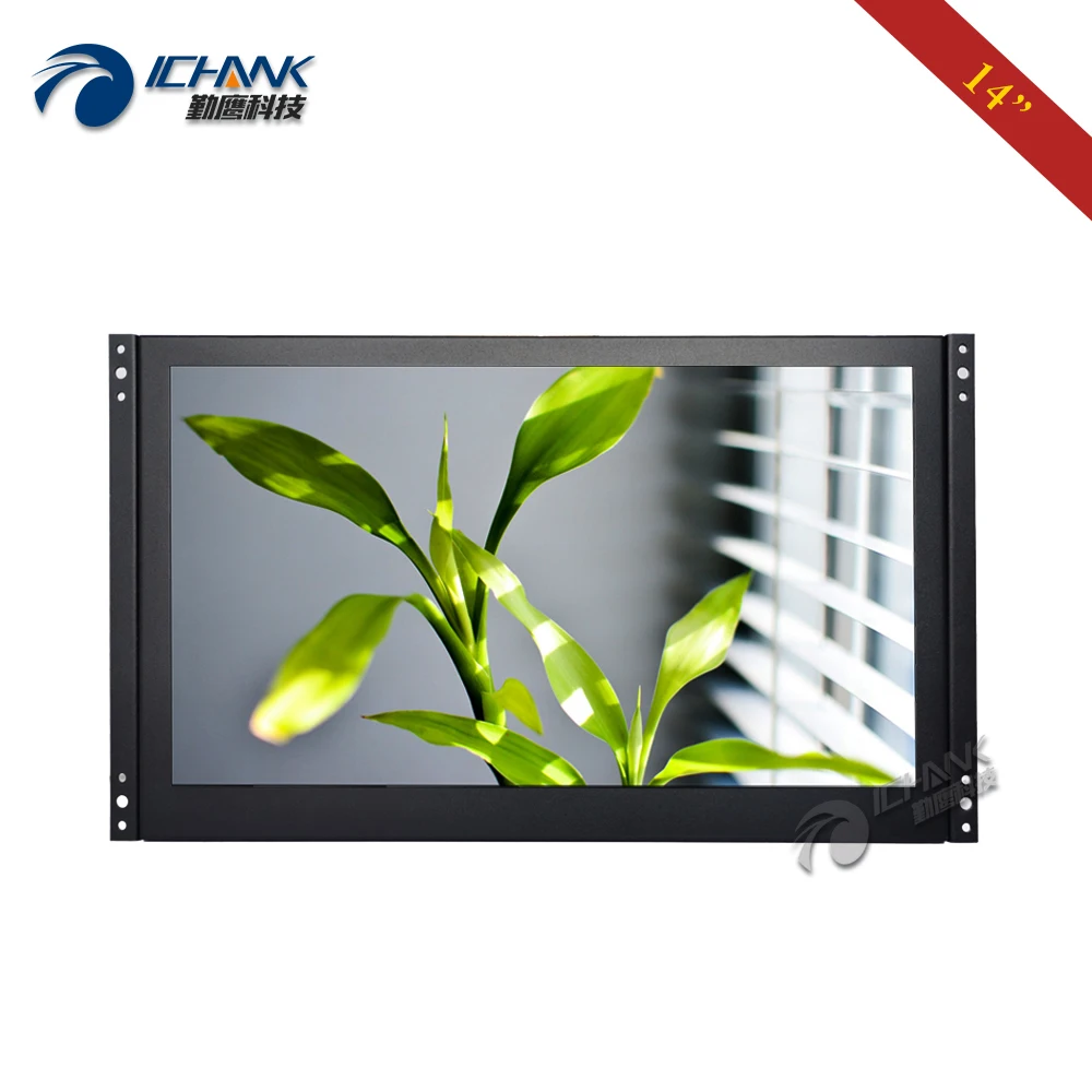 ZK140TN-56/14 дюймов 1920x1080p ips VGA HDMI Встроенный динамик Встроенный Открытая Рамка ПК монитор ЖК-экран USB u-диск видео плеер