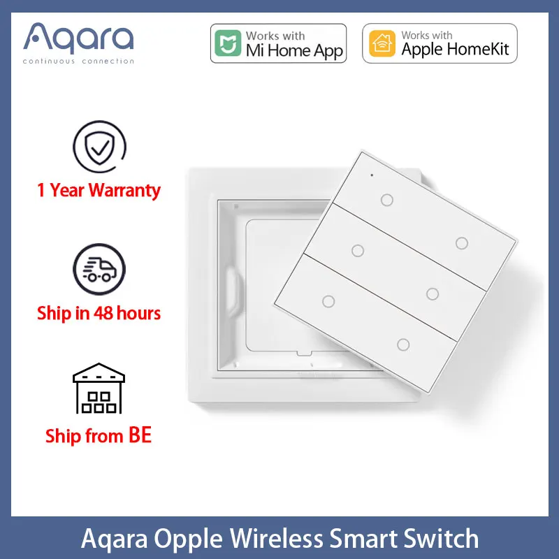 Умный Беспроводной Выключатель Aqara Opple международная версия ZigBee 2020 работает с