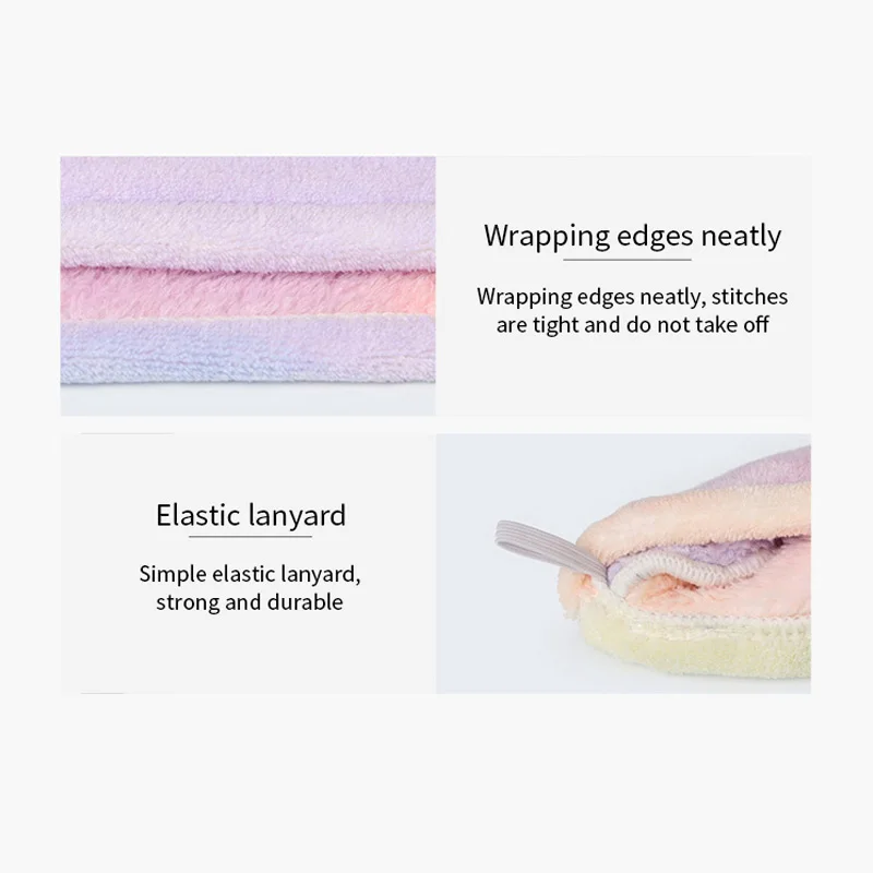 

Multicolor Blooming Microfiber Absorbent Soft Cotton Towel Rapid Quick-Drying Hair Towel Shower Bathing Tools Girl Kids