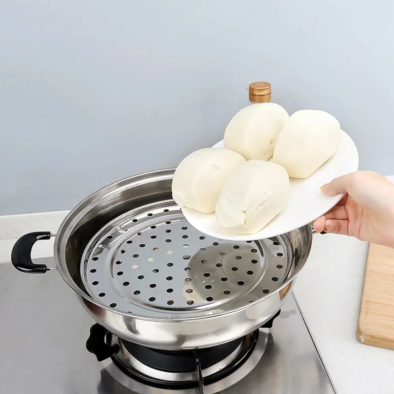 

Round Stainless Steel Steamer Rack Canning Racks with Removable Legs for Kitchen Cooking DTT88